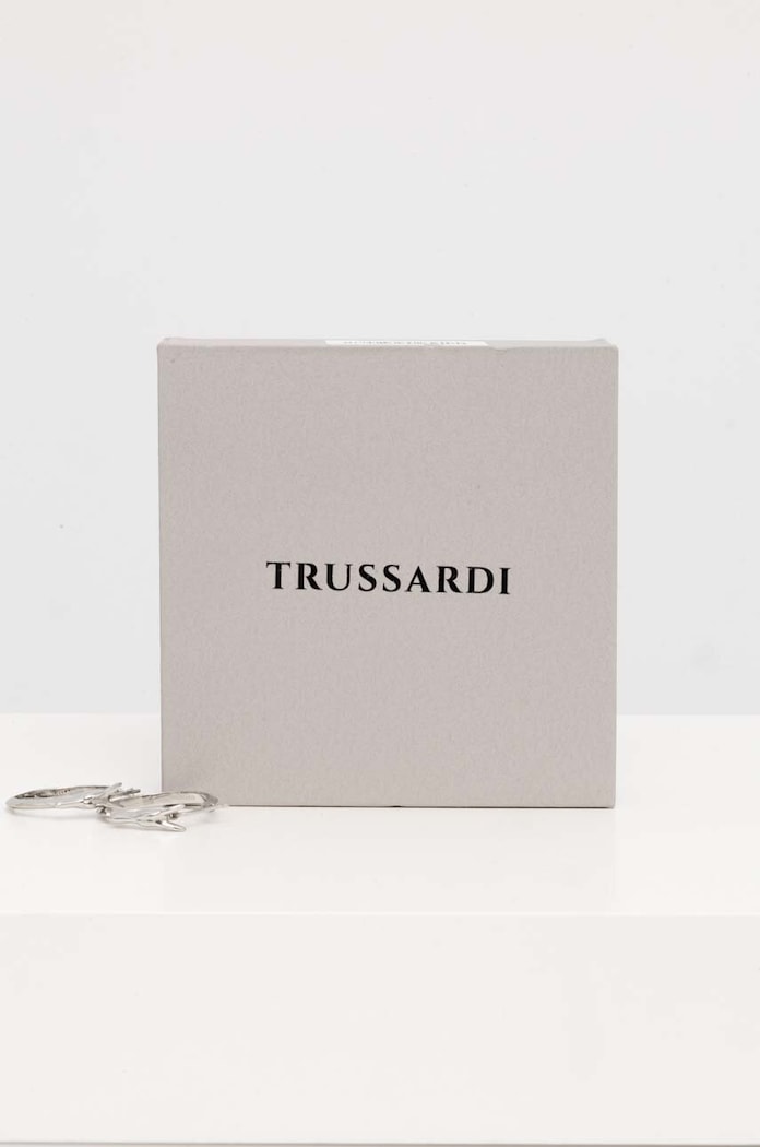 Accesorii Trussardi cercei TJAXB04 argintiu