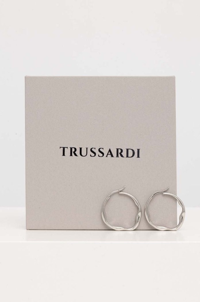 Αξεσουάρ Σκουλαρίκια Trussardi TJAXA04 ασημί
