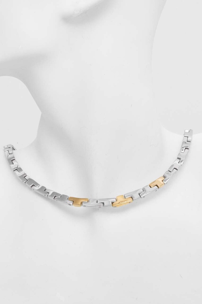 Ogrlica Trussardi TJAXC02 srebrna AA00