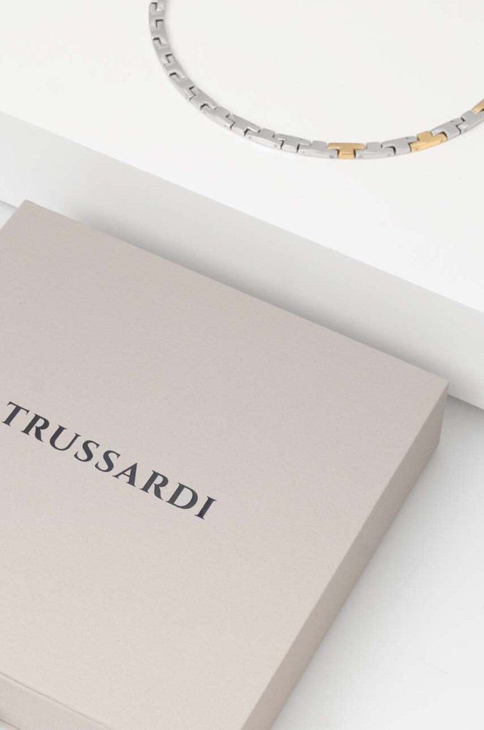 Dodatki Ogrlica Trussardi TJAXC02 srebrna