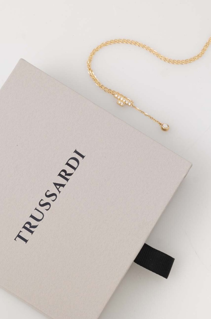 Accesorii Trussardi colier TJAXC07 aur