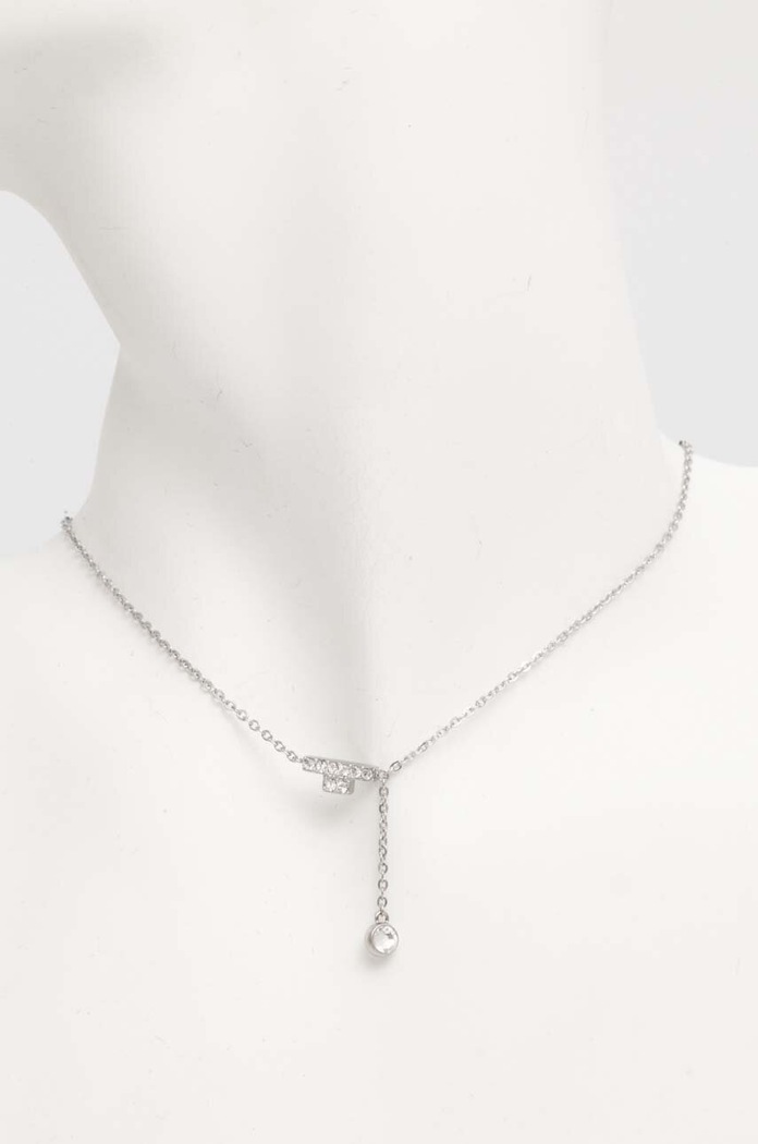 Αξεσουάρ Κολιέ Trussardi TJAXC08 ασημί
