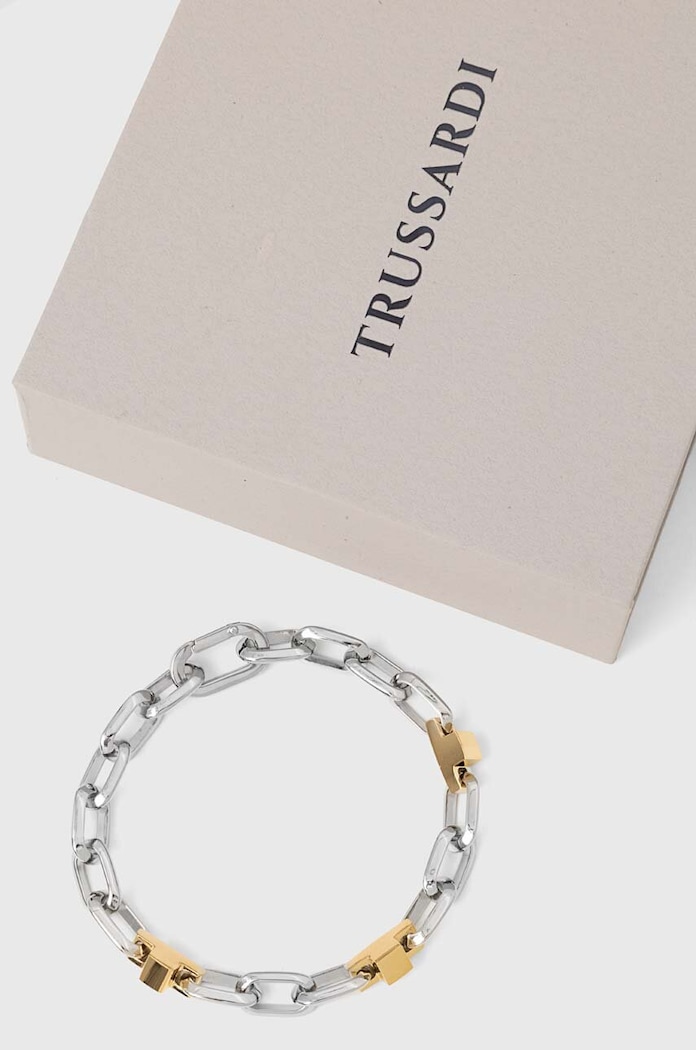 Trussardi bransoletka TJAXC15 srebrny AA00