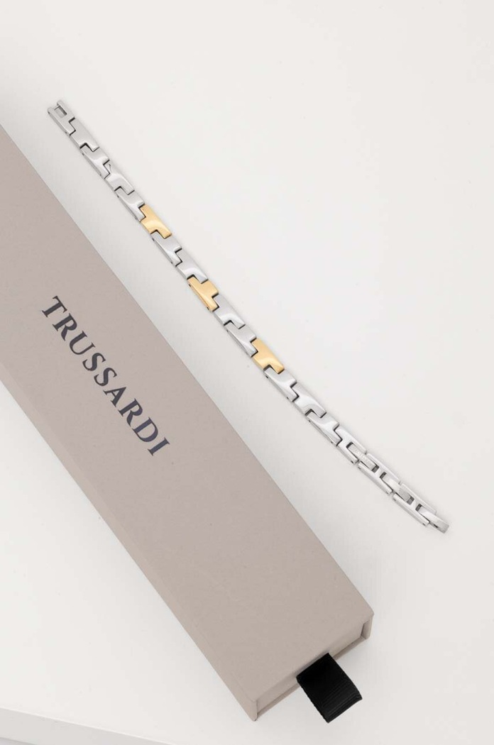Trussardi Bratara TJAXC16 argintiu AA00