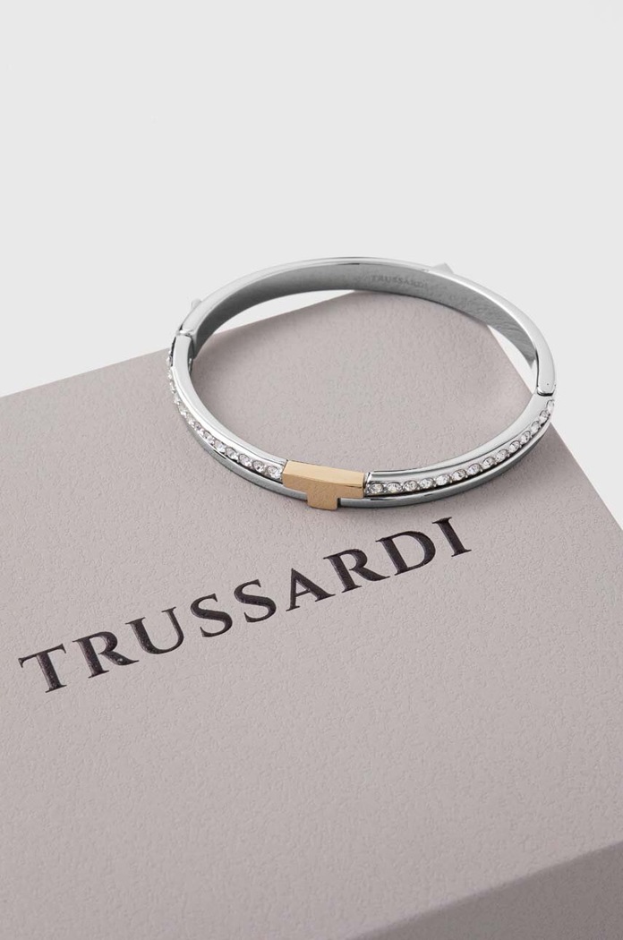 Trussardi bratara TJAXC20 argintiu AA00