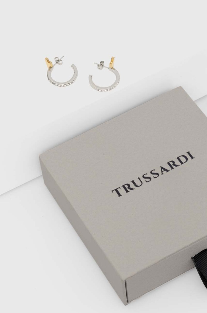 Dodatki Uhani Trussardi TJAXC32 srebrna