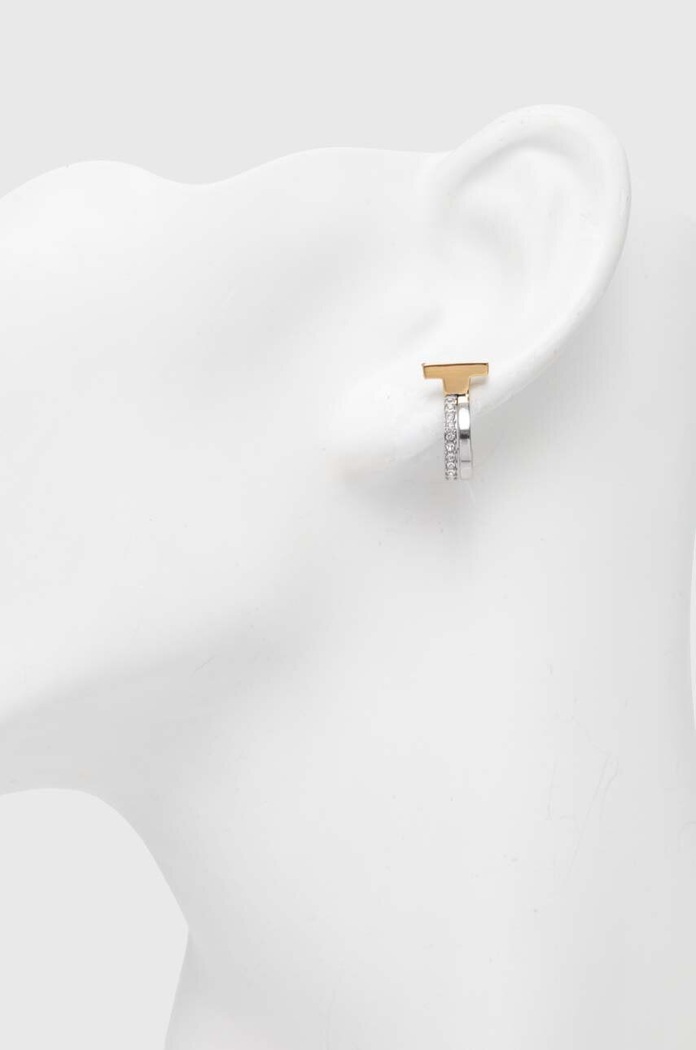 Accesorii Trussardi cercei TJAXC35 argintiu