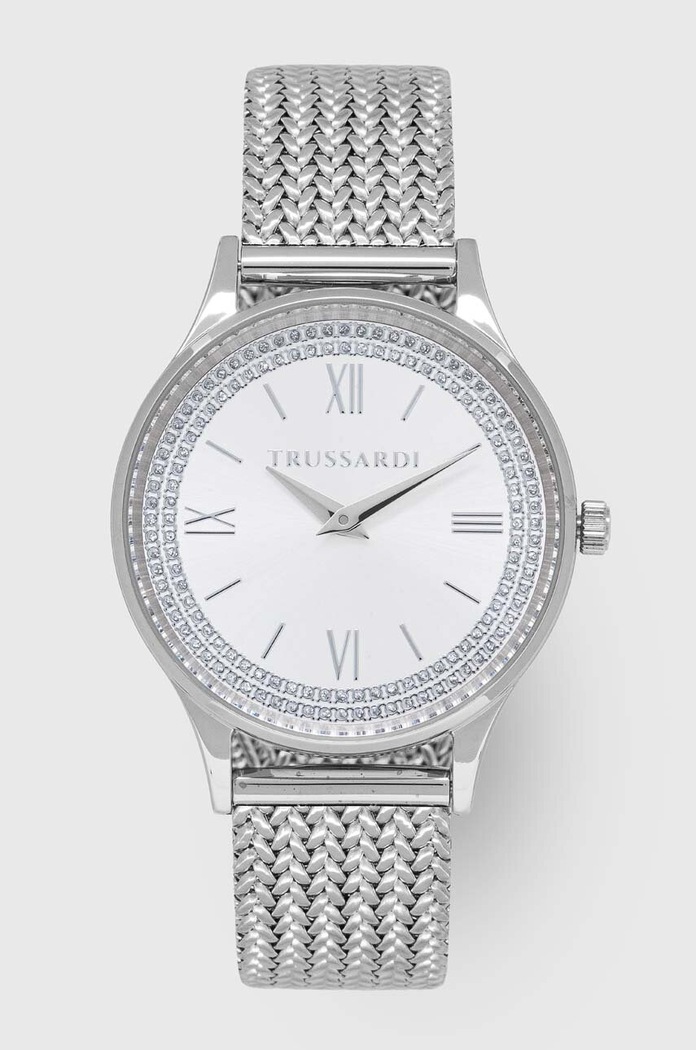Trussardi ceas argintiu R2453152509