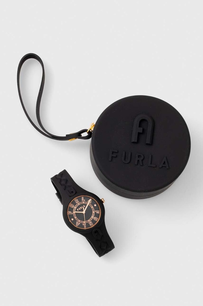 Furla zegarek WW00056004L3 czarny AA00