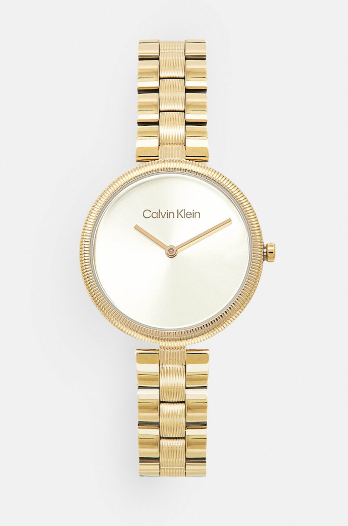 Hodinky Calvin Klein zlatá 25100014