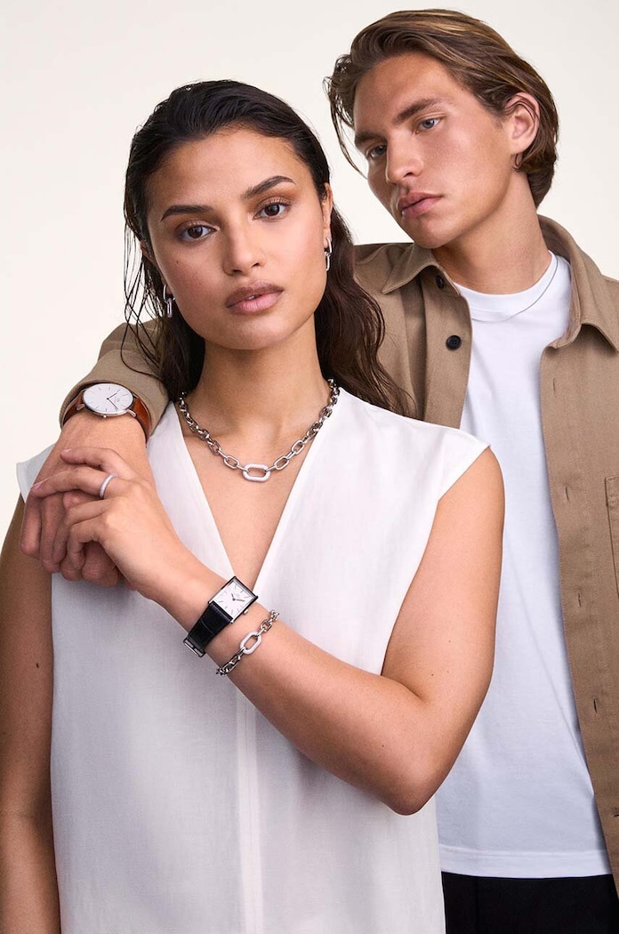 Daniel Wellington cercei argintiu DW00400612