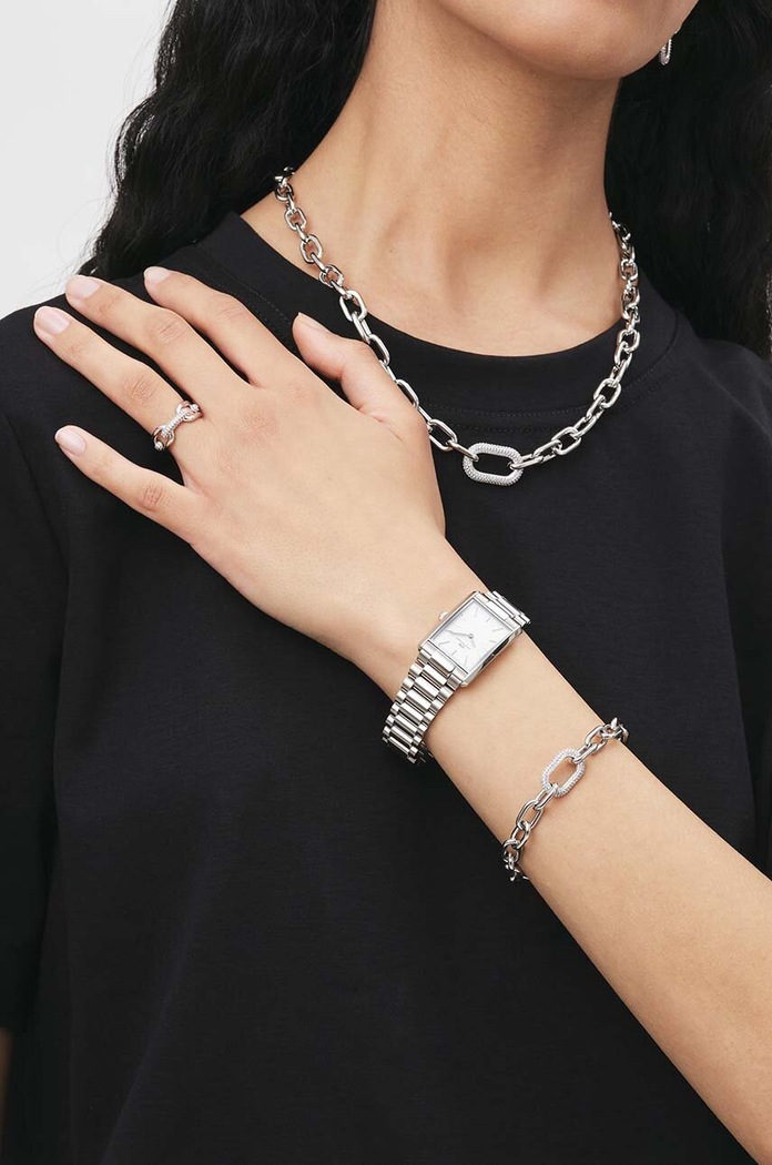 Accesorii Daniel Wellington inel DW00400618 argintiu