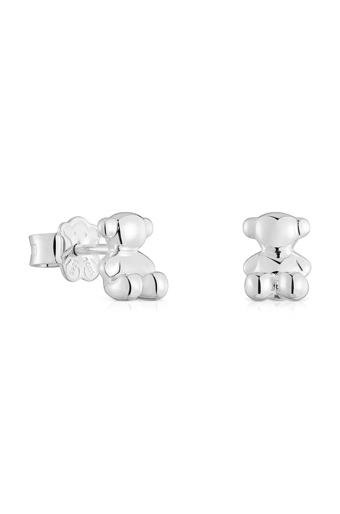Tous kolczyki srebrne Bold Bear Gift Box srebrny 1004195300