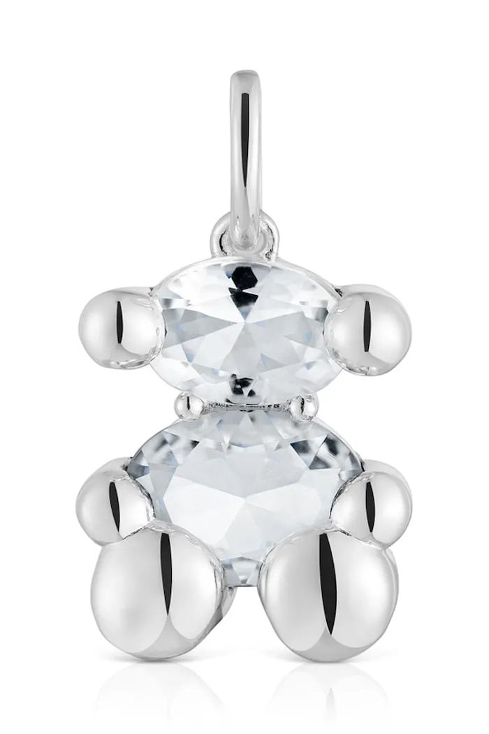 Strieborný prívesok Tous Bold Bear Gem prírodný kameň strieborná 1004224800