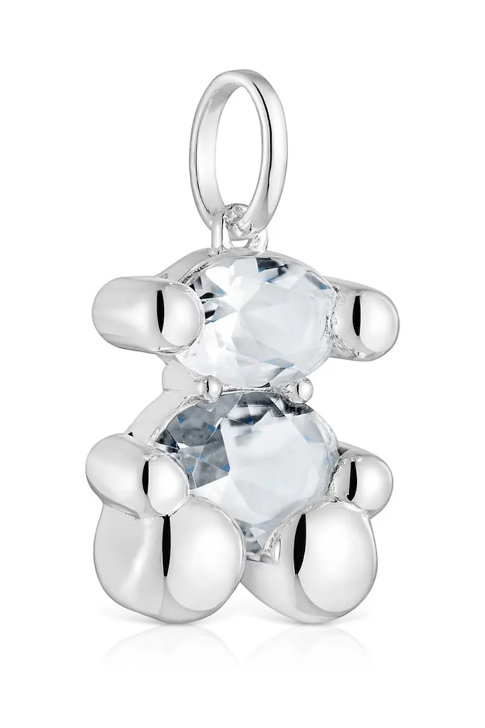 Strieborný prívesok Tous Bold Bear Gem 1004224800 strieborná AA00