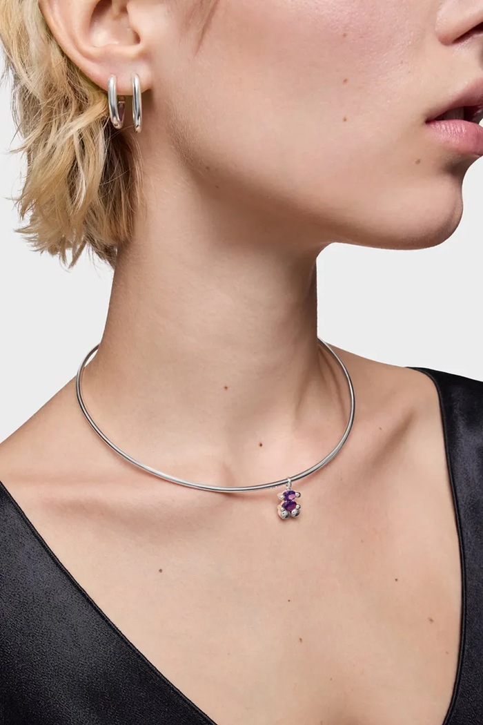 Tous zawieszka srebrna Bold Bear Lab 1004254900 srebrny