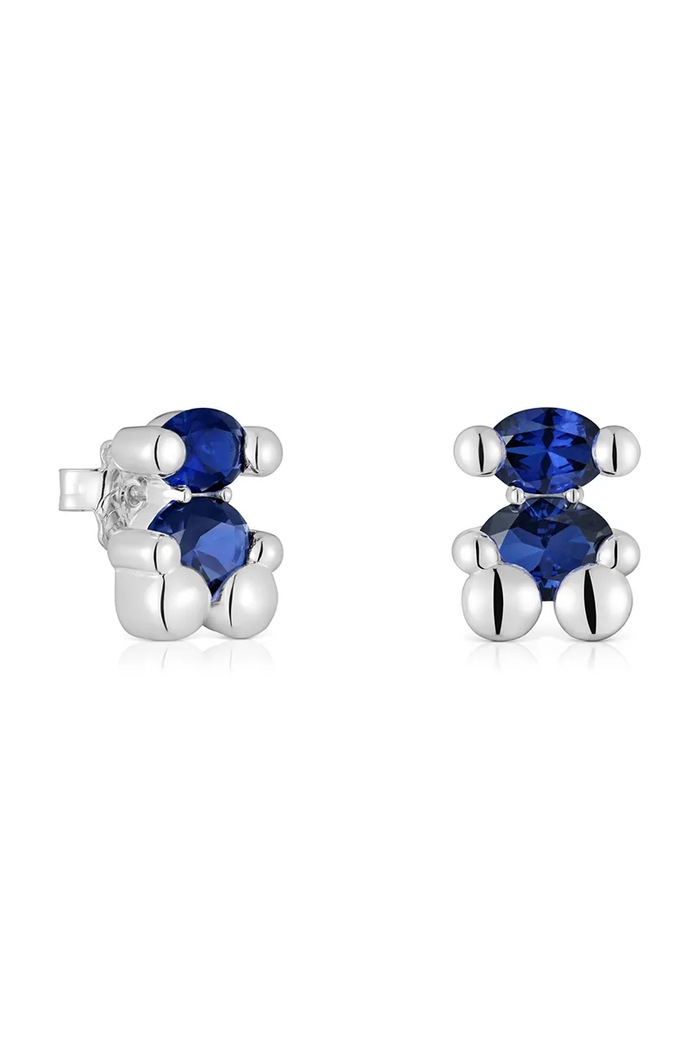 Stříbrné náušnice Tous Bold Bear Lab stříbro stříbrná 1004254800