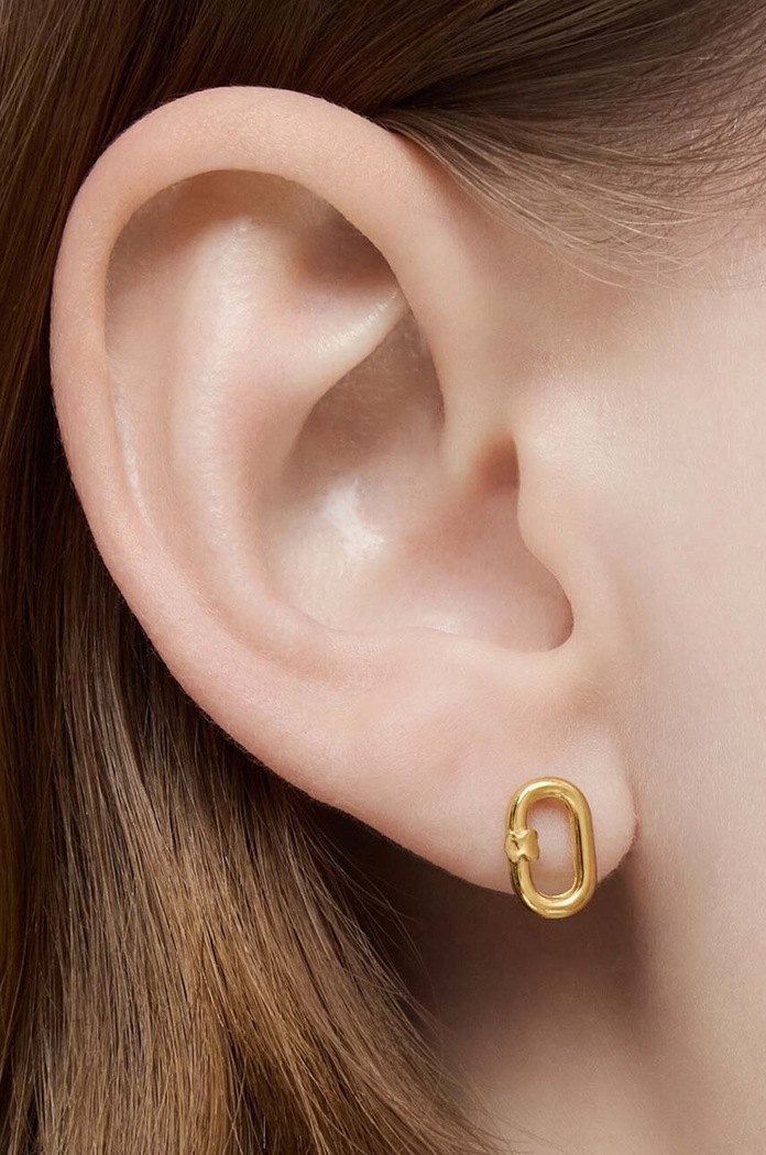 Tous cercei de aur Hold Oval aur 1004226900
