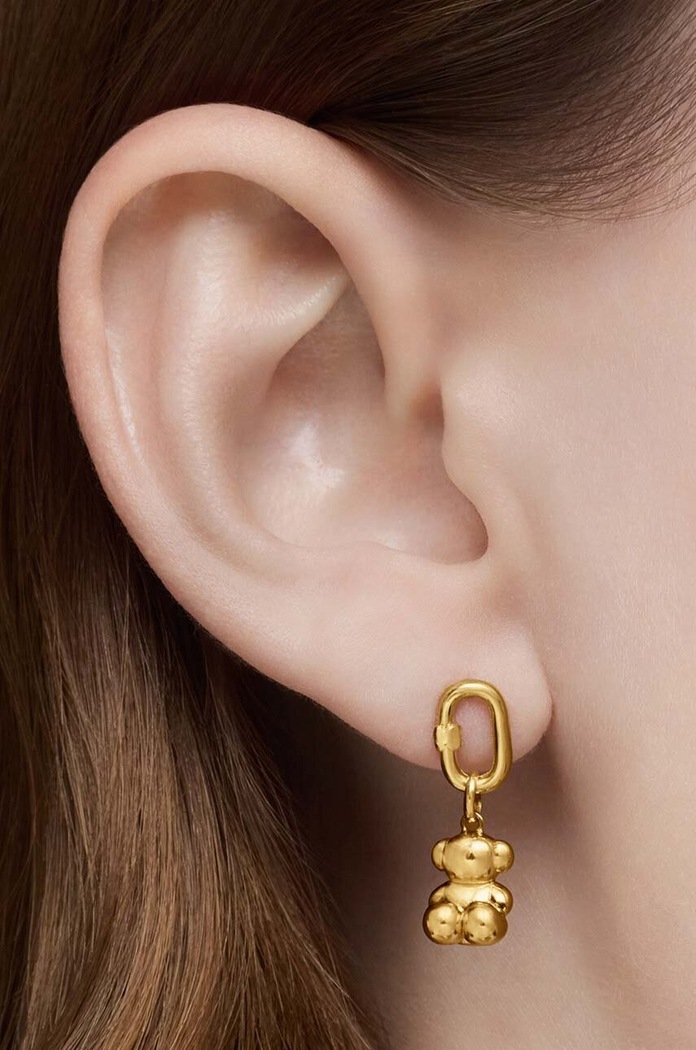 Tous cercei de aur Hold Oval 1004226900 aur