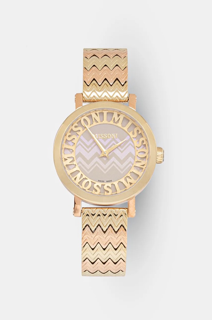 Hodinky Missoni zlatá MWCY00523
