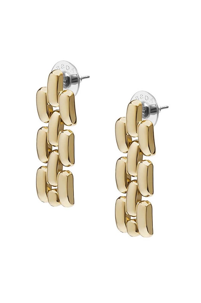 Accesorii Fossil cercei JF04786710 aur