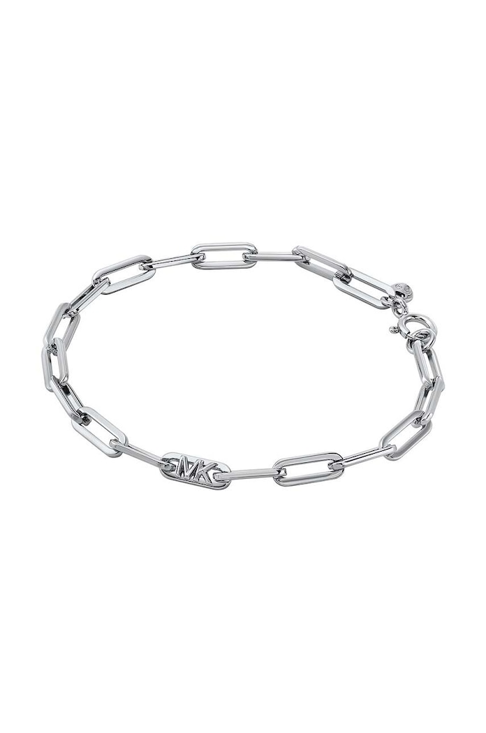 Srebrna zapestnica Michael Kors Darilna škatla srebrna MKC174400040