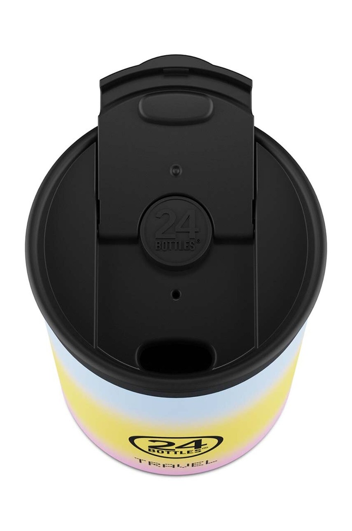 24bottles cana termica Travel Tumbler 350ml Aurora Travel.Tumb.350.Aurora galben AA00