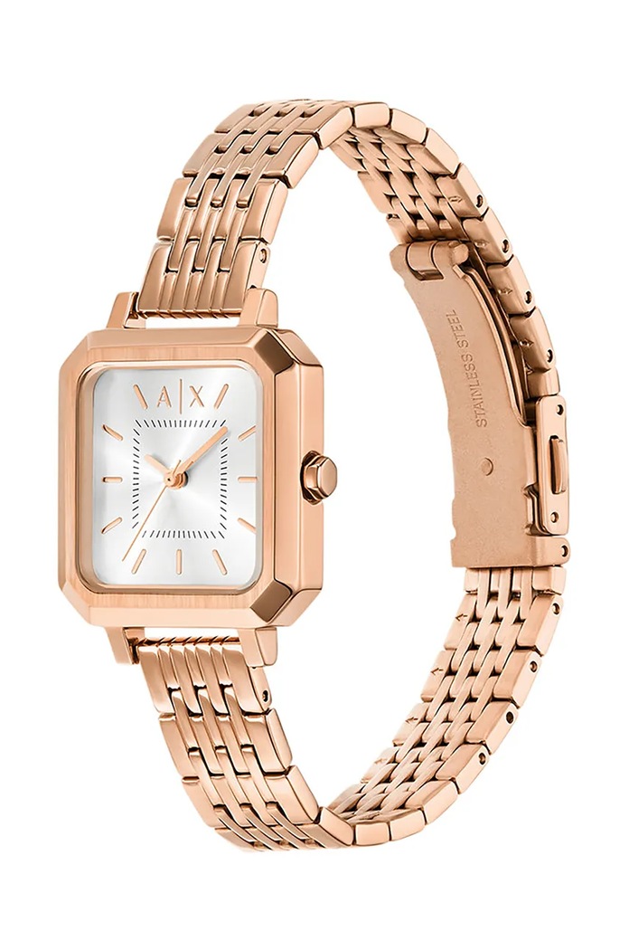 Hodinky a náramok Armani Exchange AX7164SET zlatá AA00