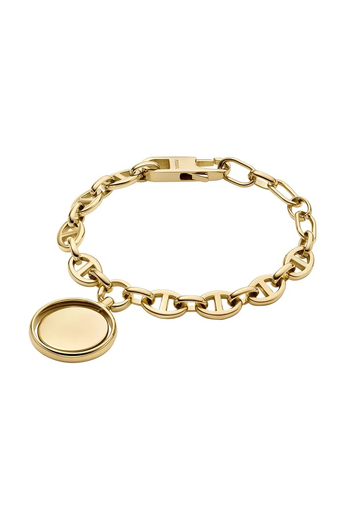 Fossil Brățară Heritage Legacy Charm aur JF04801710