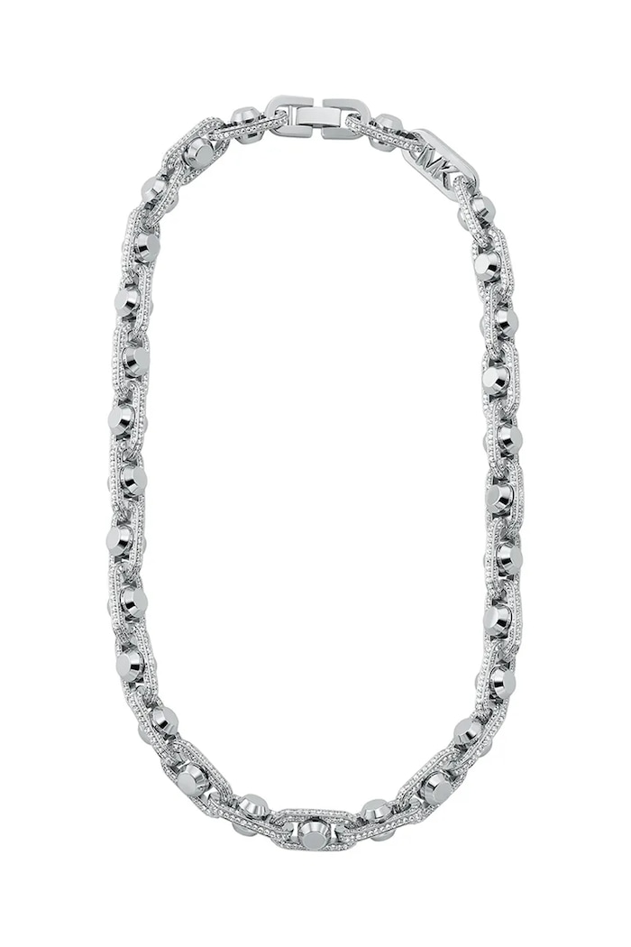 Michael Kors naszyjnik Pavé Astor srebrny MKJ8402CZ040