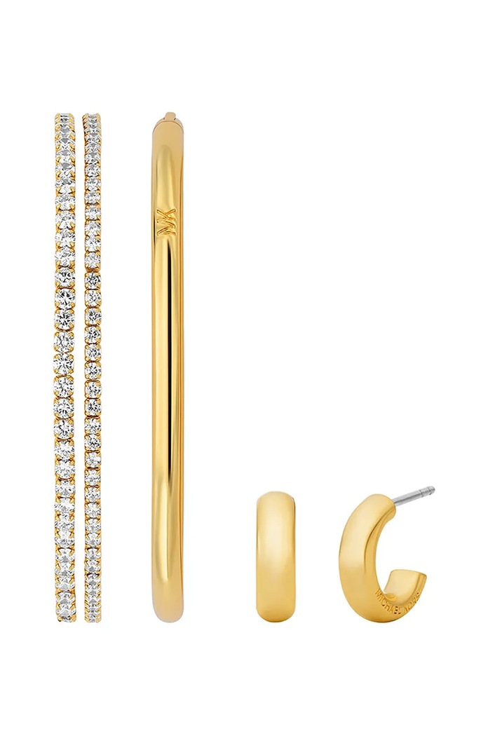 Michael Kors bratara si cercei zirconiu cubic aur MKJ8451CZSET