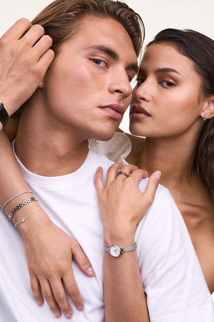 Daniel Wellington cercei DW00401019 argintiu