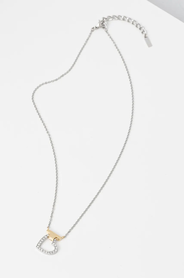 Κολιέ και σκουλαρίκια Trussardi TJAXC51 ασημί AA00