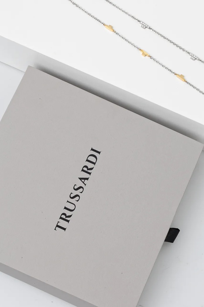 Trussardi colier argintiu TJAXC62