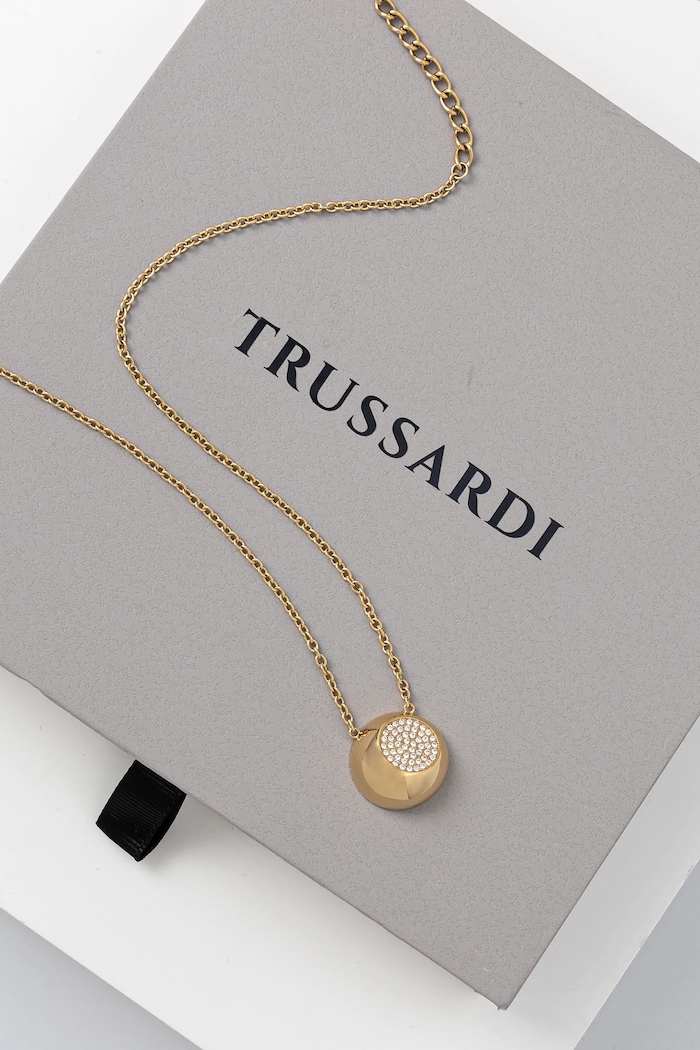 Accesorii Trussardi colier TJAXC95 aur