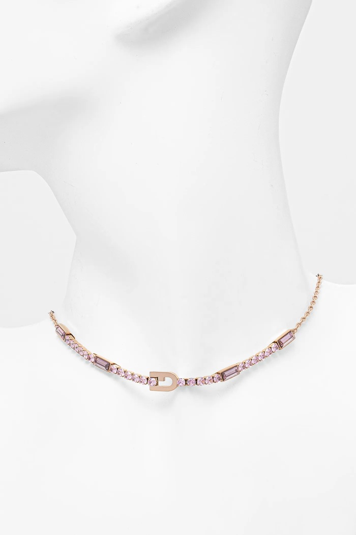 Doplnky Náhrdelník Furla FJ2002NTU zlatá