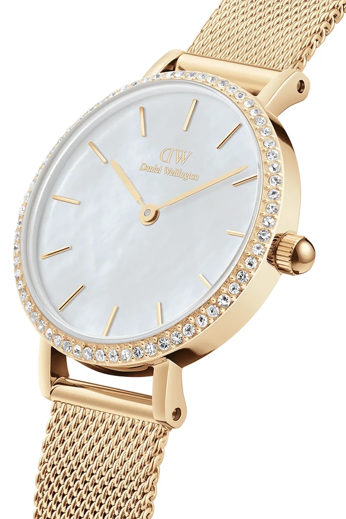 Hodinky Daniel Wellington Petite Lumine Bezel Evergold DW00100662 zlatá AA00