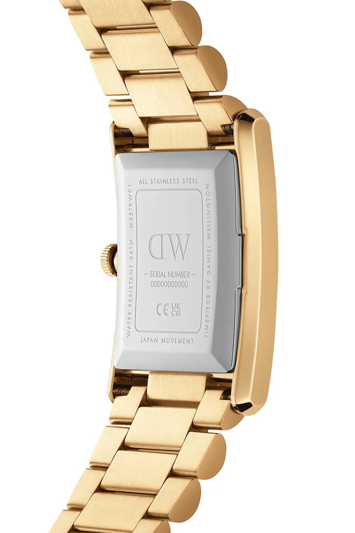 Doplnky Hodinky Daniel Wellington Bound 9-Link Gold DW00100703 zlatá