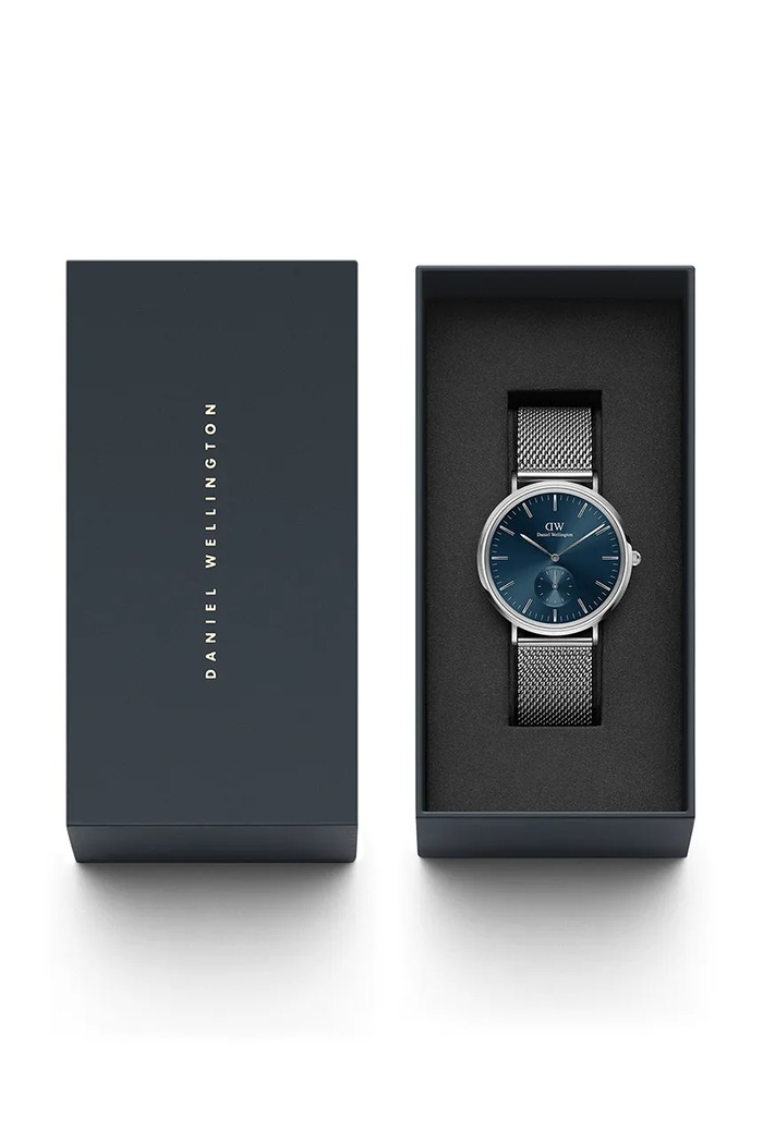 Hodinky Daniel Wellington Classic Multi-Eye Sterling Arctic 40 strieborná DW00100710