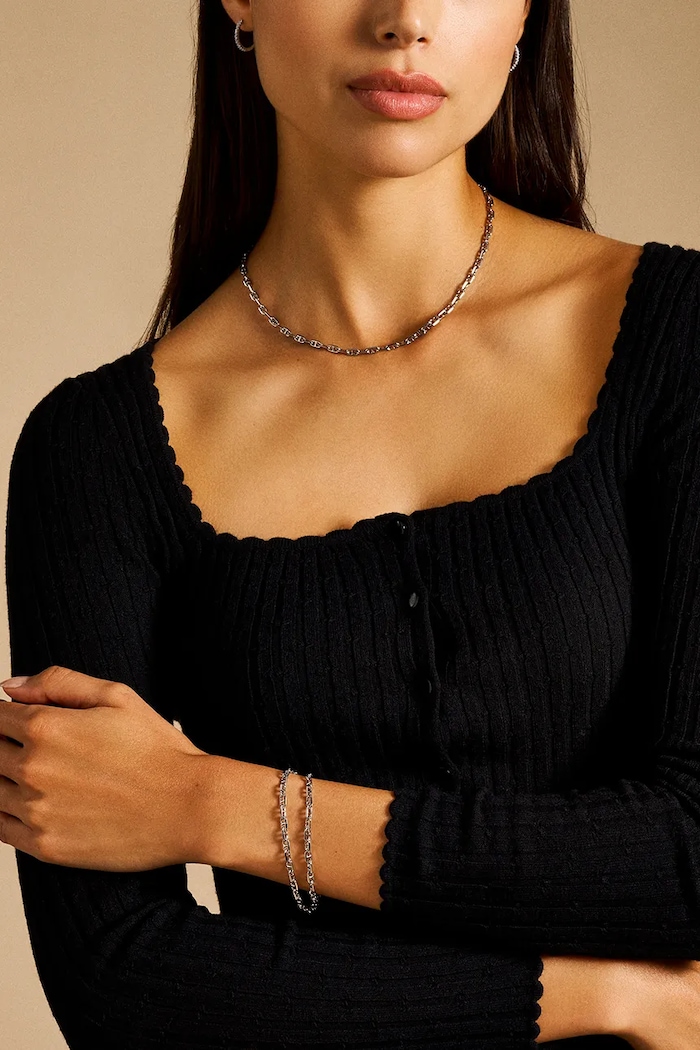 Fossil brățară JA7245040 argintiu