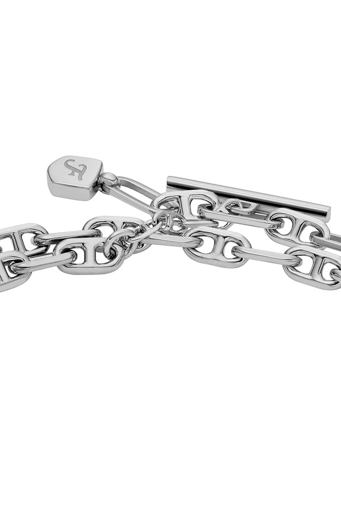 Accesorii Fossil brățară JA7245040 argintiu