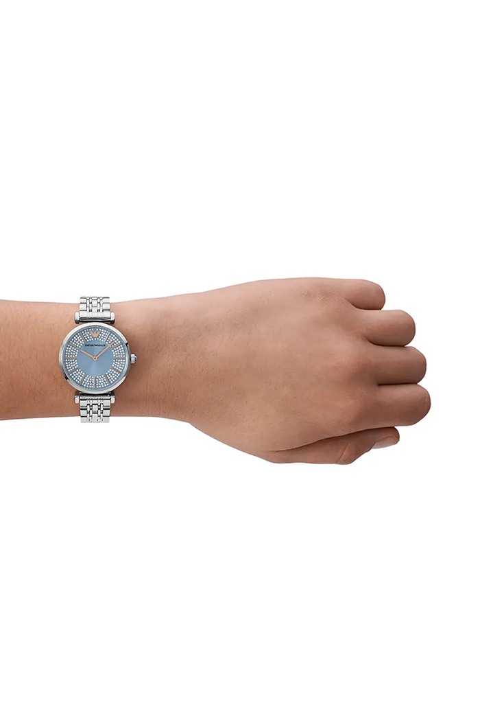 Emporio Armani zegarek Gianni T-Bar AR11594 srebrny