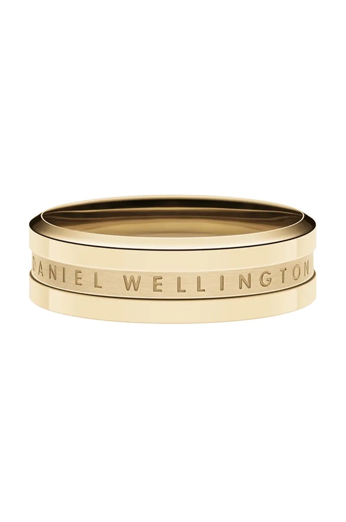 Accesorii Daniel Wellington inel placat cu aur DW00400520 aur