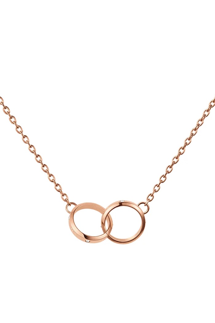Ogrlica Daniel Wellington cirkonij zlatna DW00400352