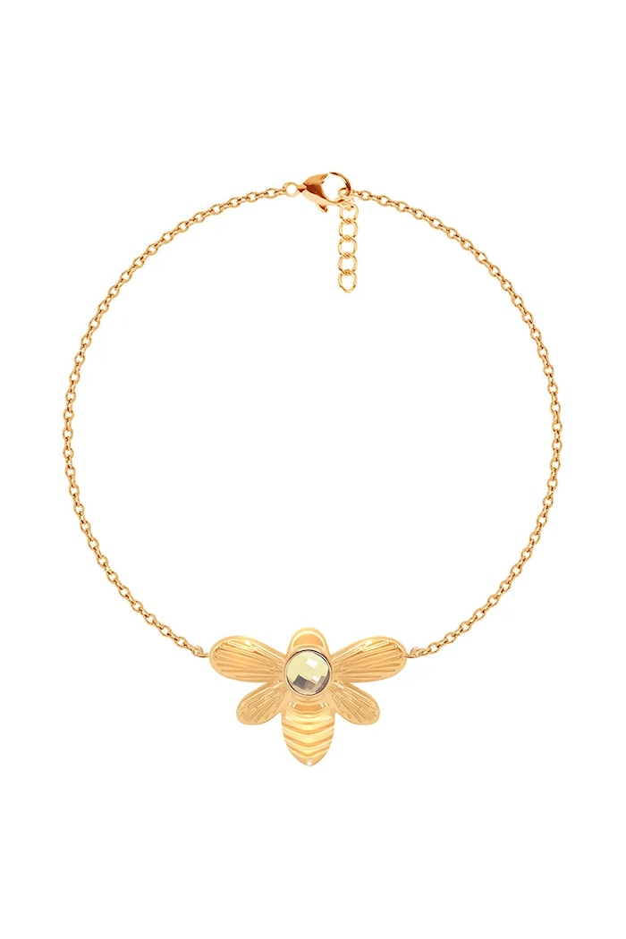 Pozlátený náramok Lilou Honey zlatá 211/160/20/BRA/PO