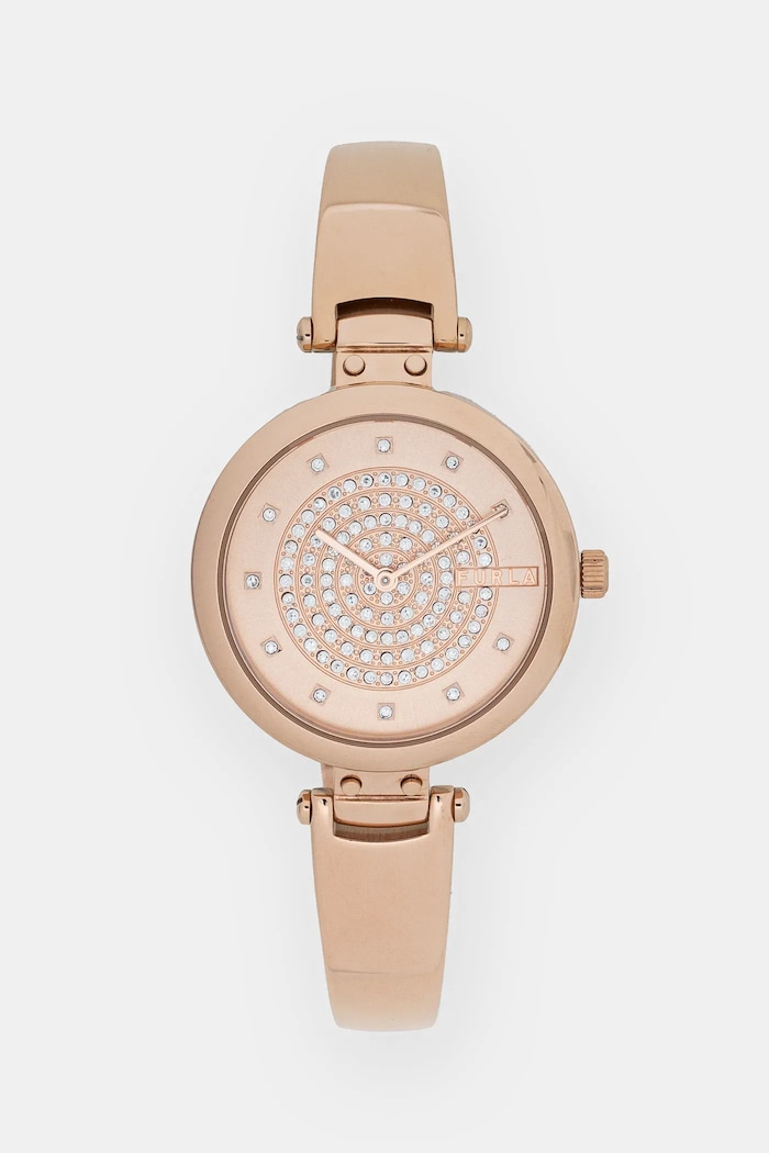 Hodinky Furla zlatá WW00018010L3