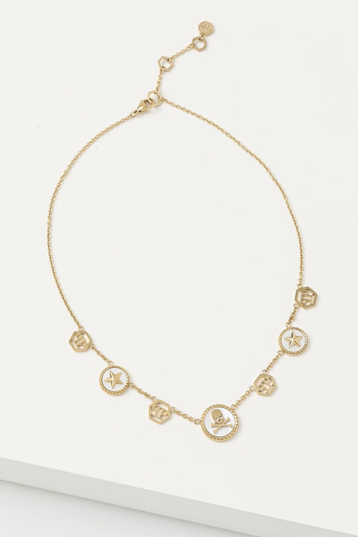 Philipp Plein collana altro oro PJ2EA10NU