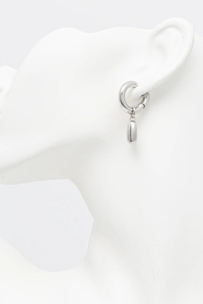Accesorii BOSS cercei 1580640 argintiu