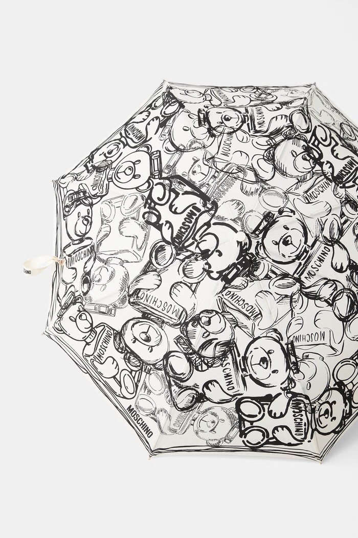 Akcesoria Moschino parasol automatyczny damski 8651.openclose beżowy