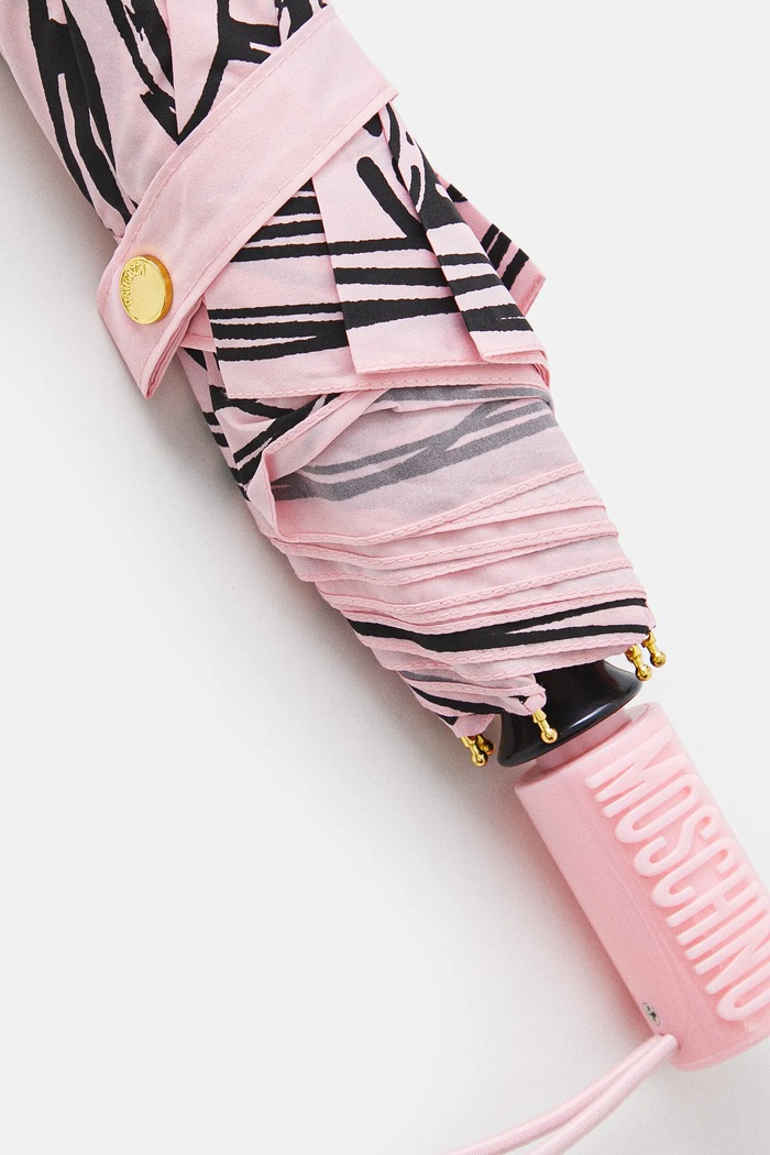 Akcesoria Moschino parasol 8651.openclose różowy